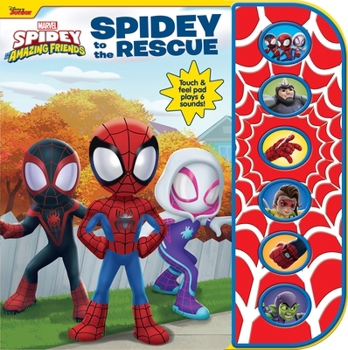 Board book Disney Junior Marvel Spidey and His Amazing Friends: Spidey to the Rescue Sound Book [With Battery] Book