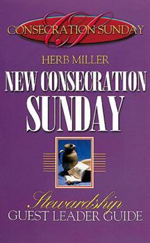 Paperback New Consecration Sunday Stewardship Program Guest Leader Guide Book