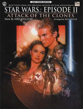 Paperback Star Wars Episode II Attack of the Clones: Easy Piano Solos, Book & Poster Book