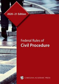 Paperback Federal Rules of Civil Procedure, 2020–21 Edition Book