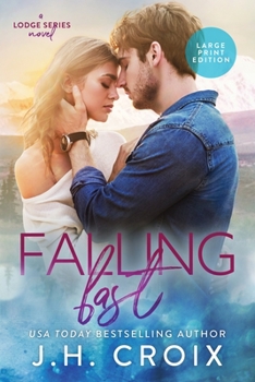 Paperback Falling Fast [Large Print] Book