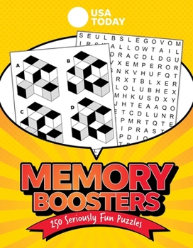 Paperback USA Today Memory Boosters: 250 Seriously Fun Puzzles Book