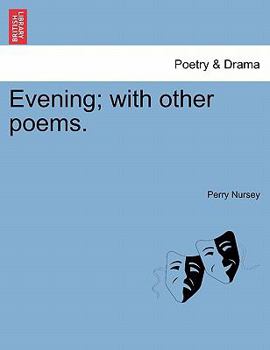 Paperback Evening; With Other Poems. Book