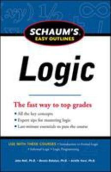 Paperback Schaum's Easy Outline of Logic Book
