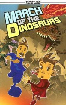 Paperback March of the Dinosaurs Book