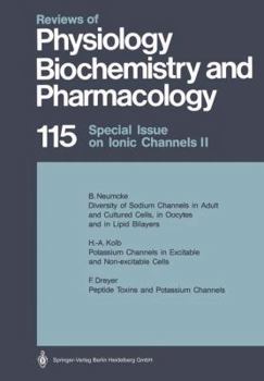 Paperback Special Issue on Ionic Channels II Book