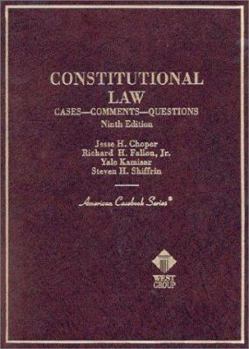 Paperback Cases on Constitutional Law Book