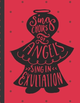 Sing Choirs Of Angels Sings In Exultation: Buffalo Plaid Christmas Planner Gift: Holiday Theme Gift Under 10 Stocking Stuffer Christmas Eve Christmas Gift Holiday Organizer Elf Antics Menu Planning Ke
