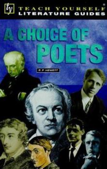 Paperback Choice of Poets (Teach Yourself Revision Guides) Book