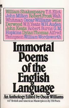 Mass Market Paperback Immortal Poems of the English Language Book