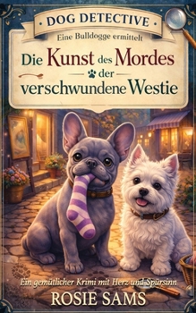 Eine Bulldogge ermittelt: Die Kunst des Mordes der verschwundene Westie: Ein gemütlicher Krimi mit Herz und Spürsinn (German Edition)