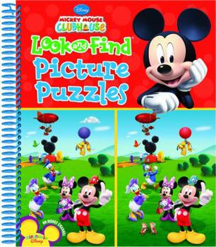 Paperback Mickey Mouse Clubhouse Look and Find Picture Puzzles Mickey Mouse Book