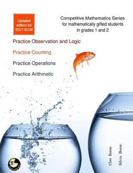 Paperback Competitive Mathematics for Gifted Students - Level 1 Combo: ages 7-9 Book