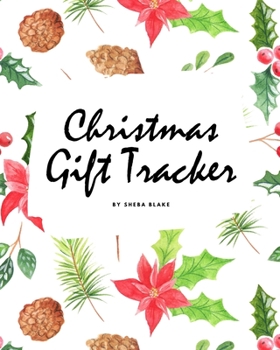 Paperback Christmas Gift Tracker (8x10 Softcover Log Book / Tracker / Planner) Book