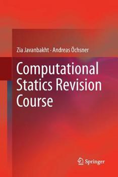 Paperback Computational Statics Revision Course Book