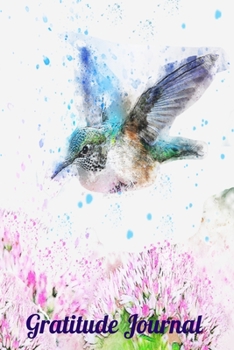 Paperback Gratitude Journal: Flying Bird Design - A notebook to record all of the things you are grateful for, 6 x 9 100 pages Book