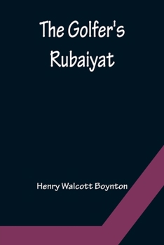 Paperback The Golfer's Rubaiyat Book