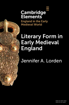 Paperback Literary Form in Early Medieval England Book
