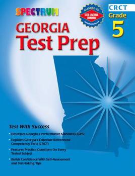 Paperback Georgia Test Prep, Grade 5 (Spectrum State Specific) Book