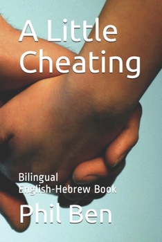 Paperback A Little Cheating: Bilingual English-Hebrew Book
