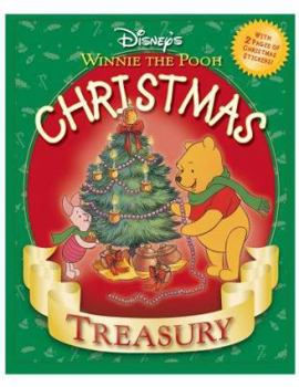 Hardcover Disney's Winnie the Pooh Christmas Treasury [With 2 Pages of Christmas Stickers] Book