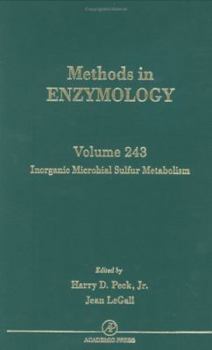 Hardcover Inorganic Microbial Sulfur Metabolism: Volume 243 Book