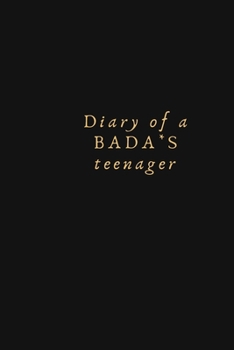 Paperback Diary Of A BAdA**S teenager: lined note Book