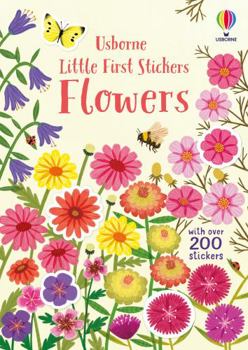 Paperback Little First Stickers Flowers Book