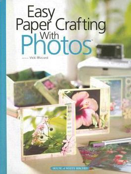 Spiral-bound Easy Paper Crafting with Photos Book
