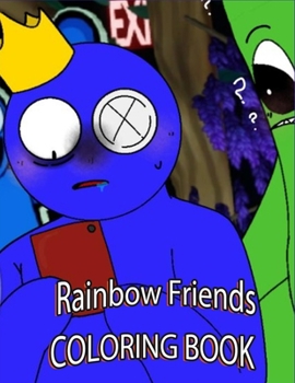 Paperback Rainbow Friends Coloring Book: Colouring Pages For Stress Relief And Relaxation for Book