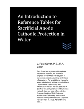 Paperback An Introduction to Reference Tables for Sacrificial Anode Cathodic Protection in Water Book