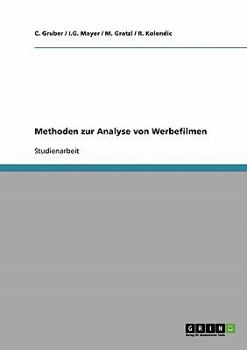 Paperback Methoden zur Analyse von Werbefilmen [German] Book