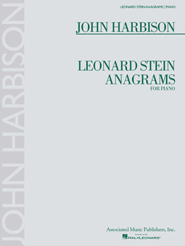 Paperback Leonard Stein Anagrams: Piano Book