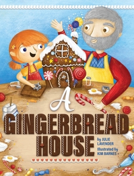 Hardcover A Gingerbread House Book