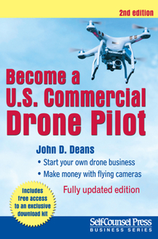 Paperback Become a U.S. Commercial Drone Pilot Book