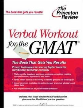 Paperback Verbal Workout for the GMAT Book