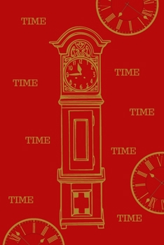 Time: Notizbuch - Journal - Notebook - Liniert - Insgesamt 135 Seiten - Maße ca. DIN A5