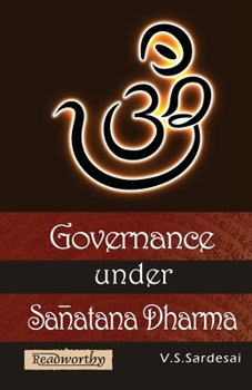 Paperback Governance under Sanātana Dharma Book