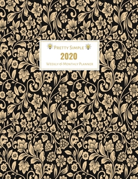 2020 Planner Weekly and Monthly: Jan 1, 2020 to Dec 31, 2020 Weekly & Monthly Planner + Calendar Views | Inspirational Quotes and Watercolor Floral Cover | | December 2020 (2020 Pretty Cute Planners)