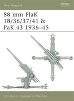 Paperback 88 MM Flak 18/36/37/41 and Pak 43 1936-45 Book