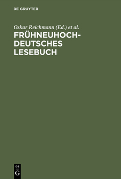 Hardcover Frühneuhochdeutsches Lesebuch [German] Book