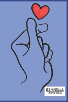 K-Pop Heart Hand love Symbol Notebook/Kpop Heart Korean Love Music:: 100 Pages 6"x 9" Lined Notebook For School Work Planner Journal Diary