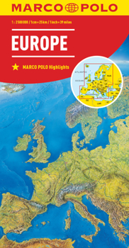 Map Europe Marco Polo Map Book