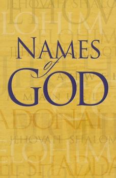 Paperback Names of God Book