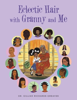 Paperback Eclectic Hair with Granny and Me Book