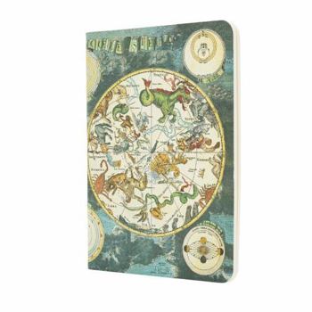 Misc. Celestial Planisphere A6 Dot Grid Cahier Notebook, 80pg, 100gsm by Paperblanks (Early Cartography) Book