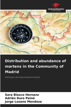 Paperback Distribution and abundance of martens in the Community of Madrid Book