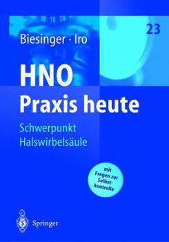 Paperback Schwerpunkt Halswirbelsäule [German] Book