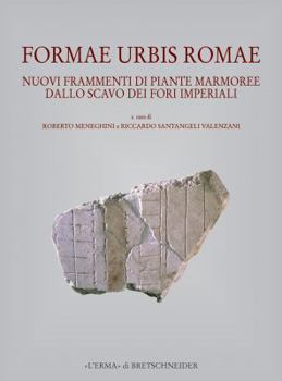 Hardcover Formae Urbis Romae: Nuovi Frammenti Di Piante Marmoree Dallo Scavo Dei Fori Imperiali [Italian] Book