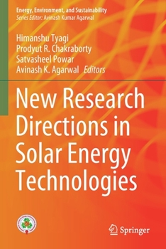 Paperback New Research Directions in Solar Energy Technologies Book